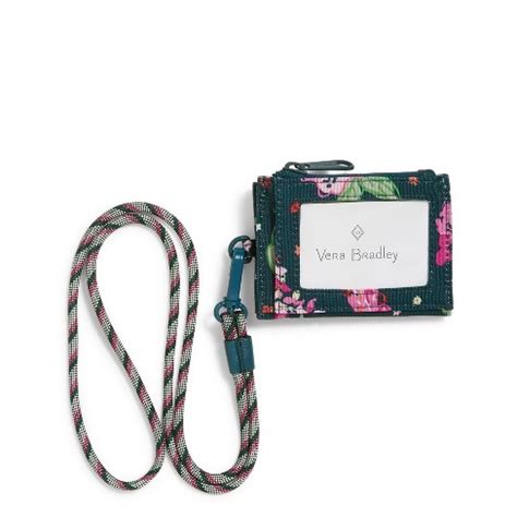 carryall rfid lanyard card case|Vera Bradley Carryall RFID Lanyard Card Case .